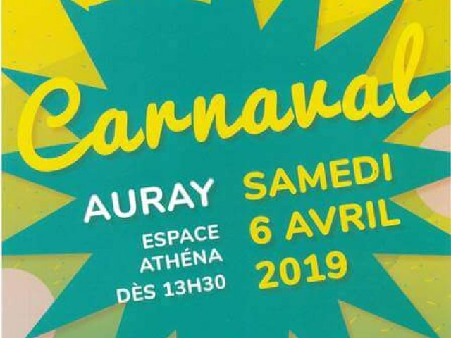 DjB Animation, carnaval au centre Athéna, Auray 2019
